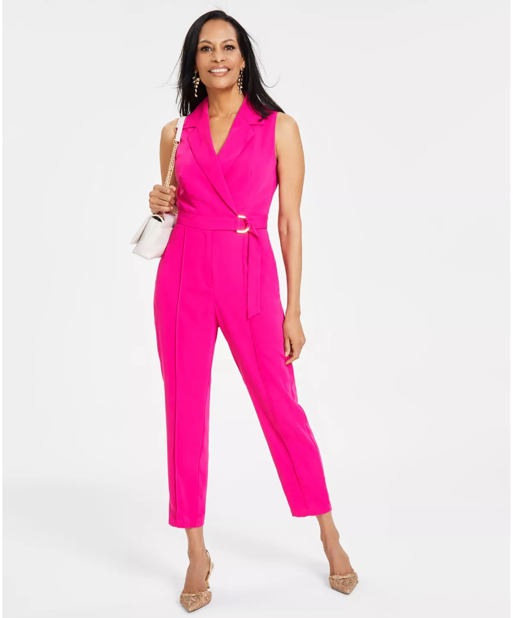 Pink jumpsuit women. 

#floraldress #springdresses #easterdress #weddingguestdress #pinkjumpsuit

#LTKSeasonal #LTKwedding