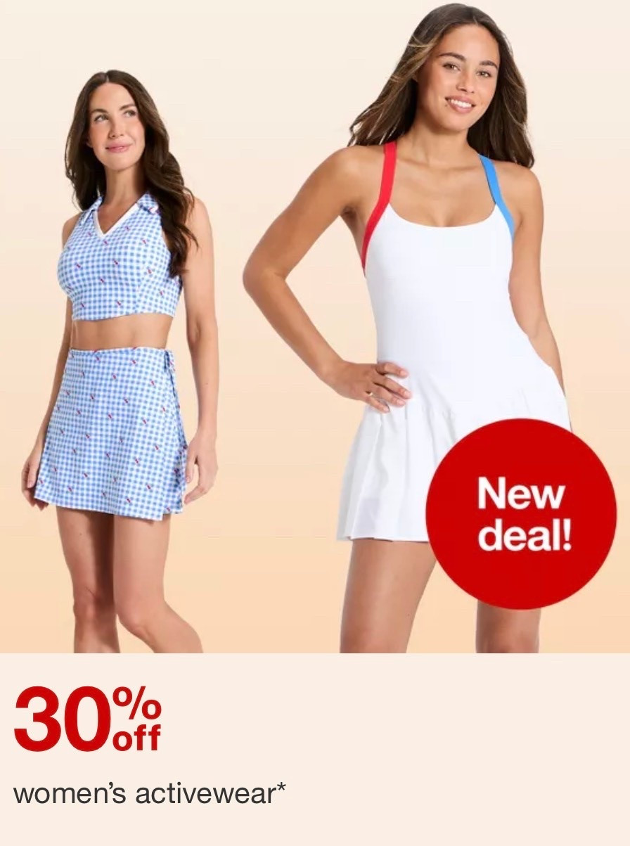 30% off select women’s clothing 
Sale ends Saturday 6/6! 


🎯Tap the product below to shop the sale!

#LTKActive #LTKmomlife #LTKootd