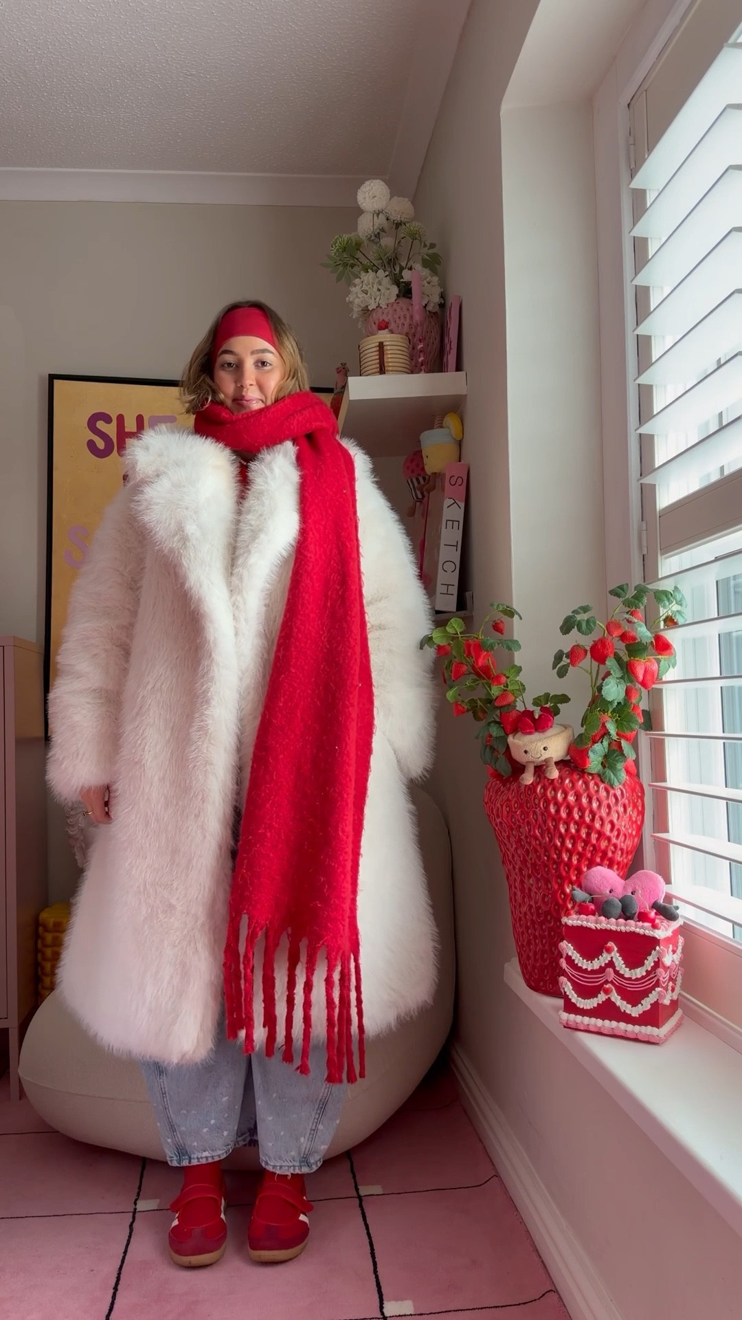 The coat is the outfit ❤️💌
Coat is from Jayley 

#LTKwinter #LTKfestive #LTKuk