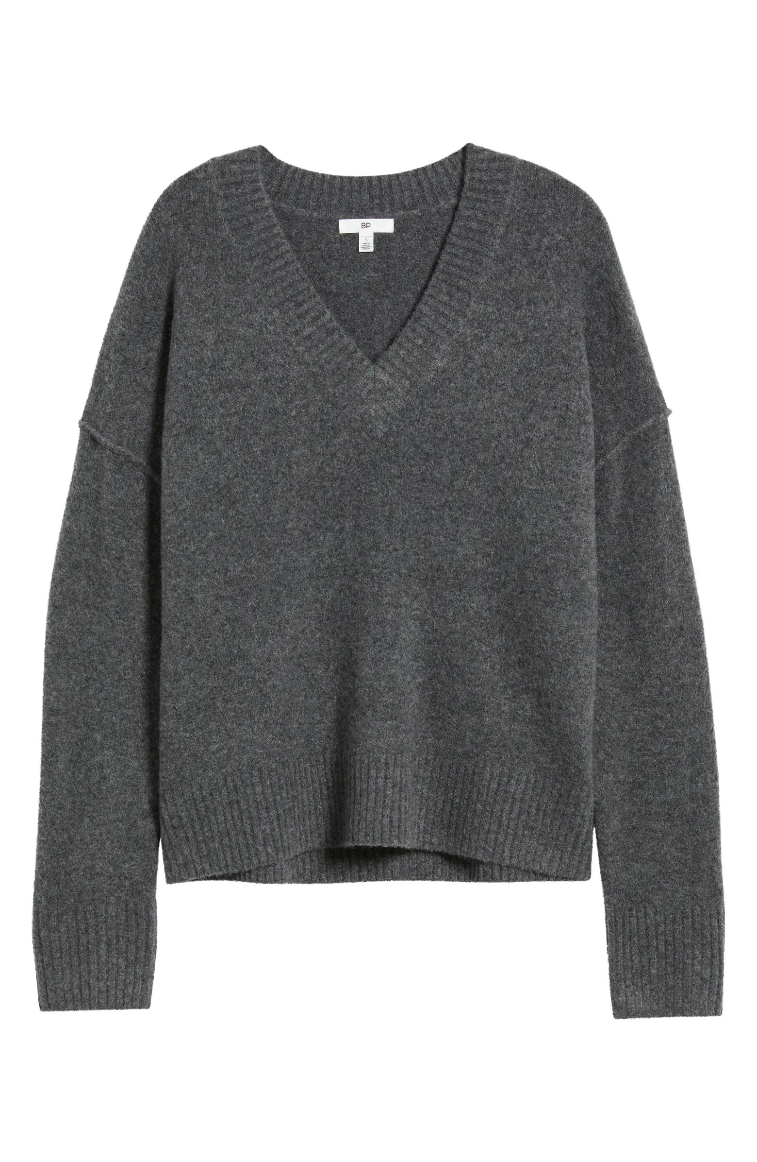 Oversize Cozy V-Neck Sweater | Nordstrom