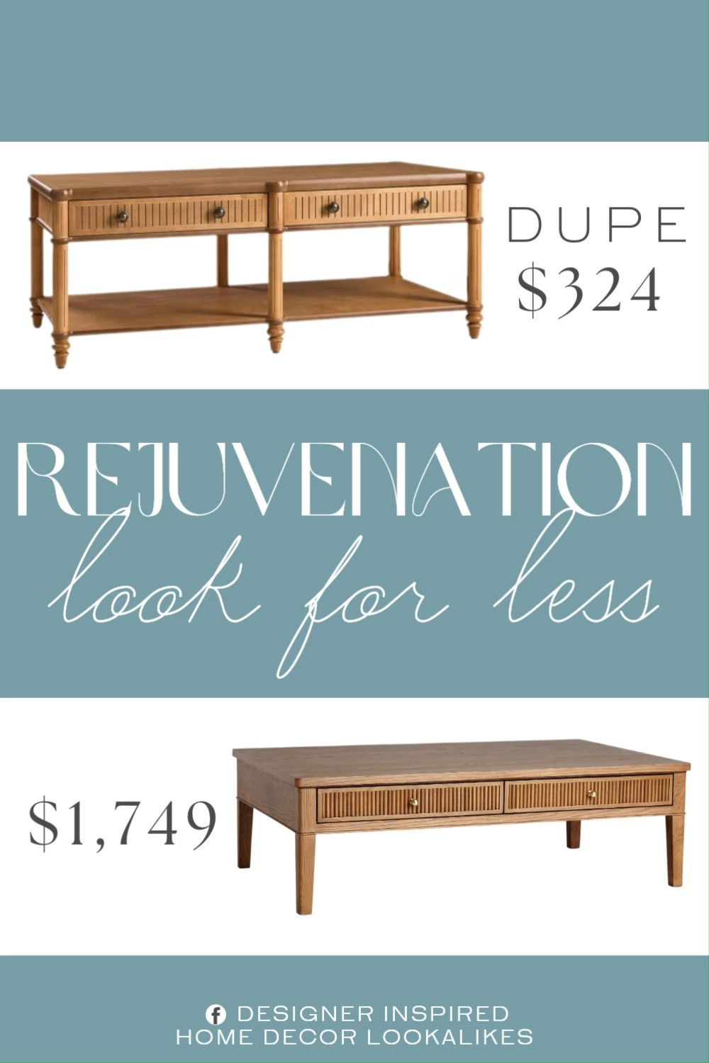 Inspired by Rejuvenation Coffee Table. Modern Storage Coffee Table. Rectangular Wood Coffee Table. Rectangular Wood Coffee Table. Contemporary Center Table. Ribbed Wood Coffee Table. Sleek Wood Center Table. Contemporary Living Room Furniture. 

Home more affordable option find copy cat similar look for less budget friendly affordable cheap cheaper beautiful pretty. Clearance sale coupon code discount code promo code luxury lookalike look a like Inspo inspiration inspired by idea ideas Love like these? I share multiple every day in my FB group.
#rejuvenationinspired #coffeetable #centertable #livingroomtable #storagecoffeetable #furniturefinds #livingroominspo 

 #LTKHome