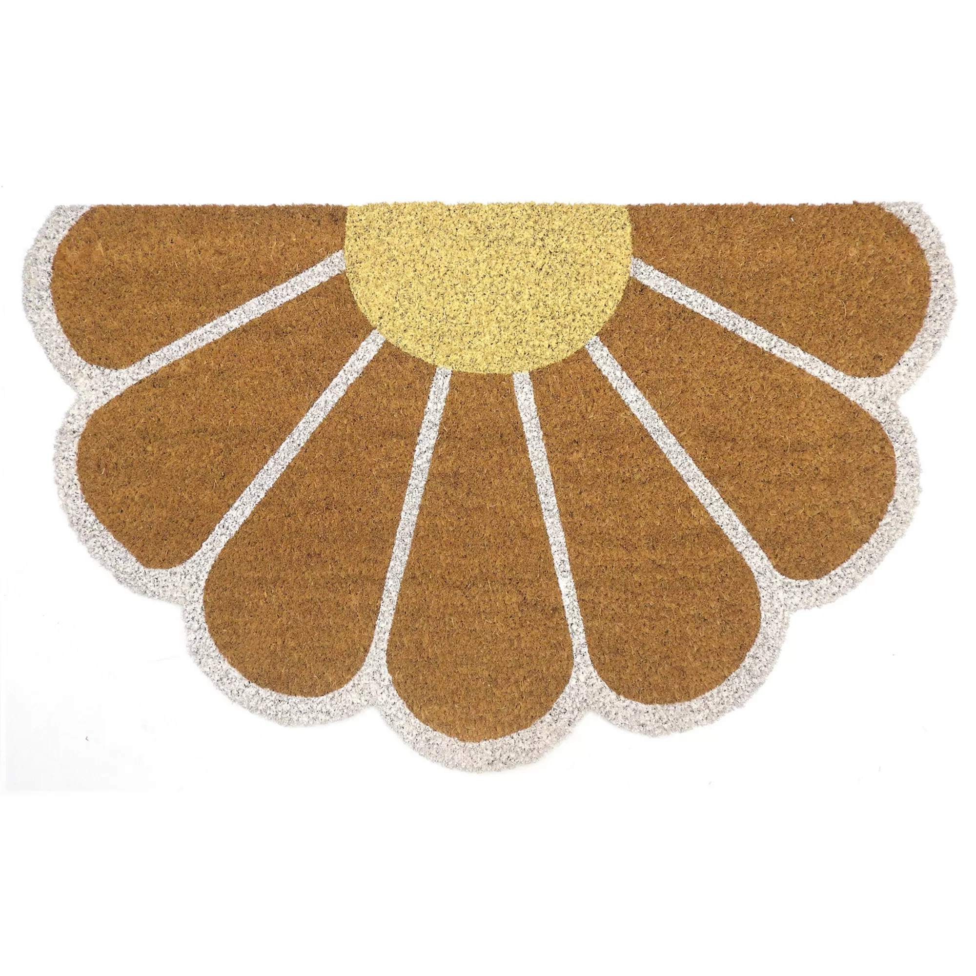 Celebrate Together™ Summer Daisy Shaped Coir Rug | Kohl's