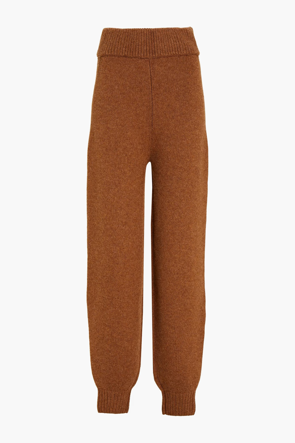 Joey mélange cashmere tapered pants | The Outnet (US and CA)