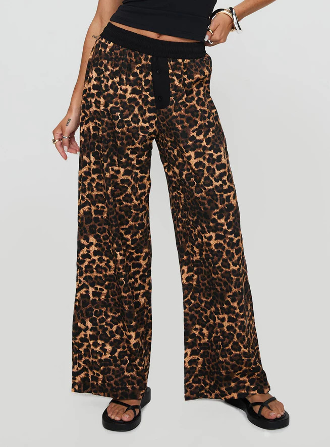 Zephura Boxer Pant Leopard | Princess Polly US
