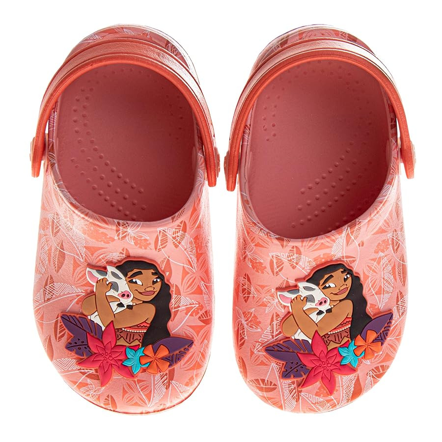 Josmo Kids Moana Clog Sandal Waterproof Slip-On Slides for Girls - Moana and Pua Closed Toe Clogs... | Amazon (US)