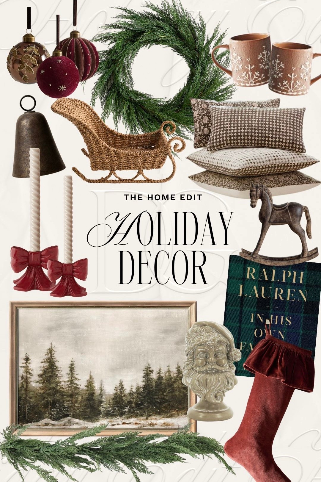 Holiday home decor | holiday decor, holiday finds, Christmas decor, Christmas home decor, holiday wreath, ornaments, festive decor 

#LTKHoliday #LTKHome #LTKFindsUnder100