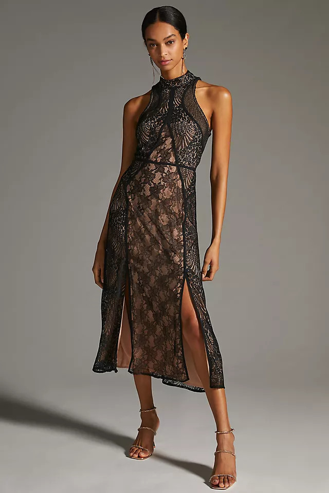 By Anthropologie Structured Midi Dress | Anthropologie (US)