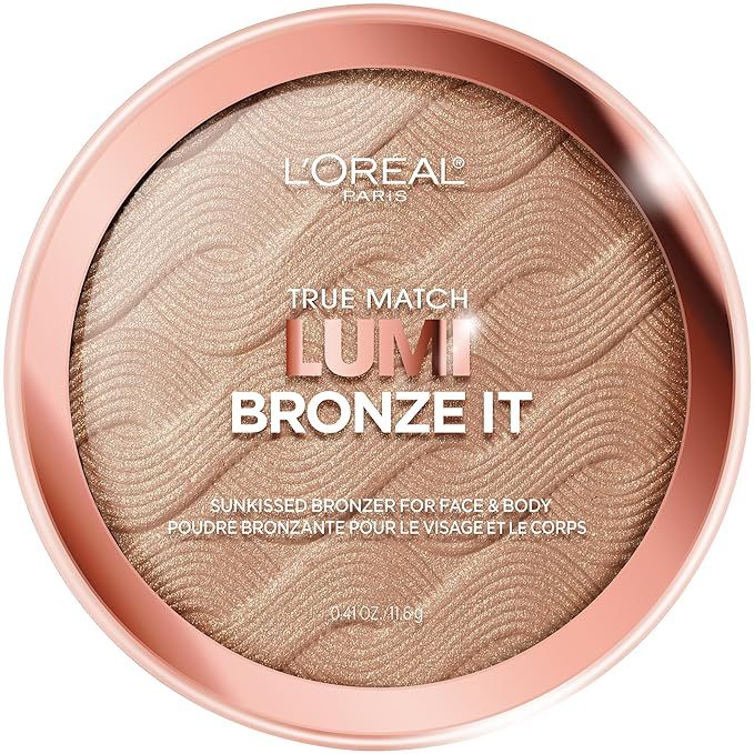 L'Oreal Paris Cosmetics True Match Lumi Bronze It Bronzer For Face And Body, Light, 0.41 Fluid Ou... | Amazon (US)