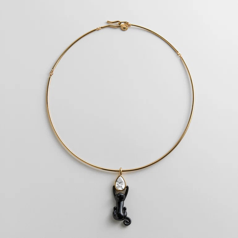 Purranormal Activity Cat Collar Necklace | BaubleBar