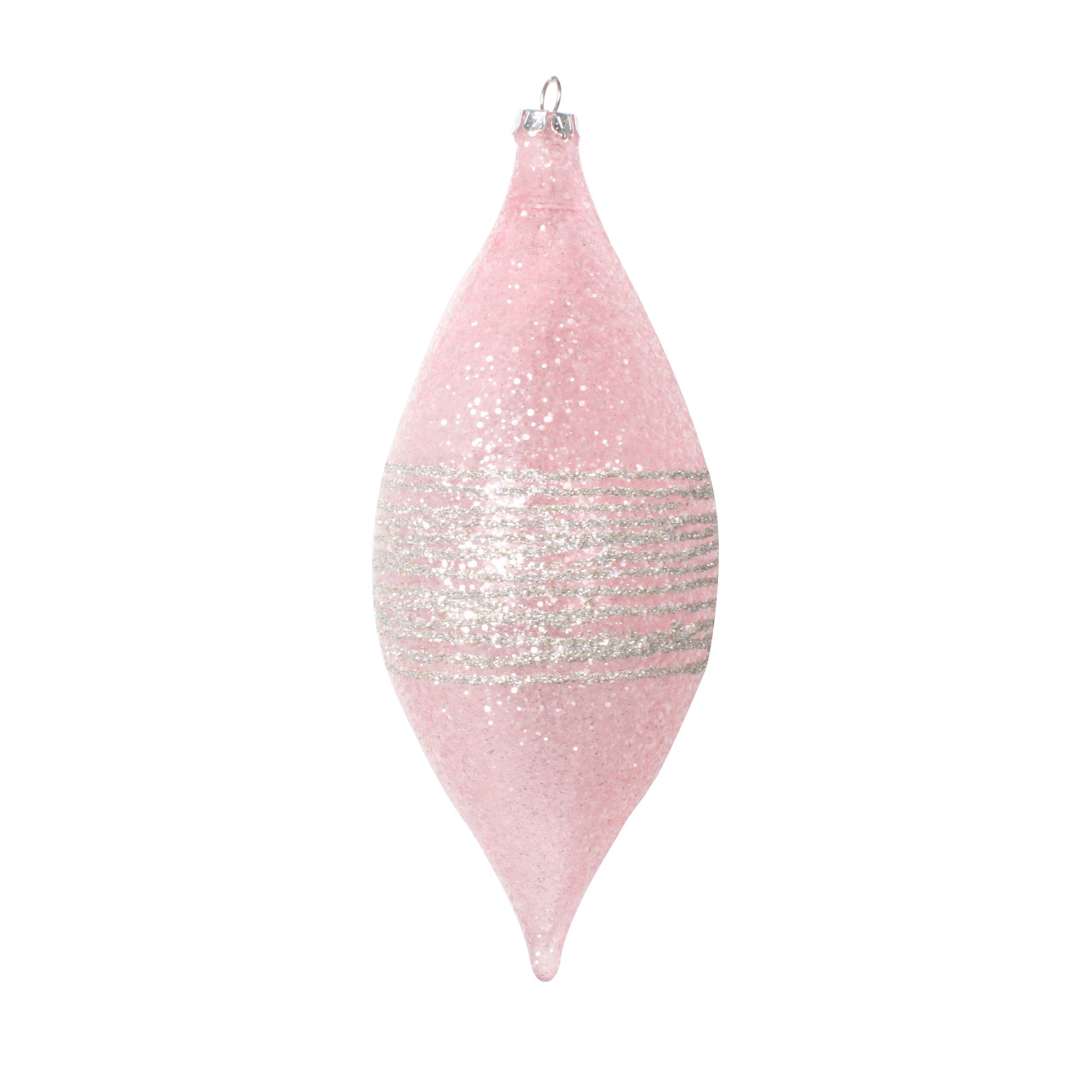 Vickerman 7" Light Pink Shuttle Ornament, 4 per bag. | Walmart (US)