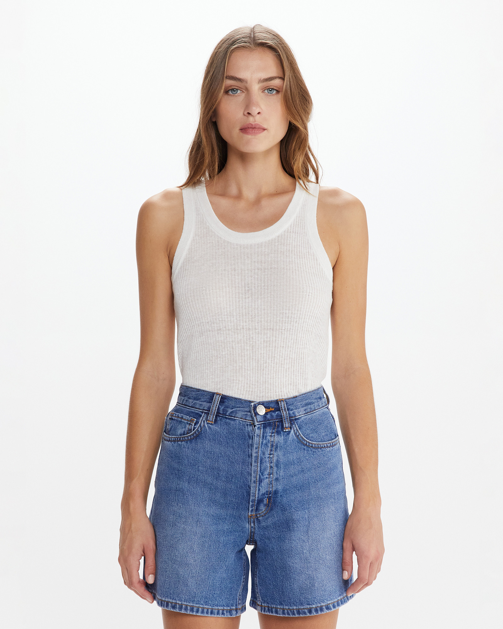 Ellie Linen Tank | JAG (Australia & New Zealand)
