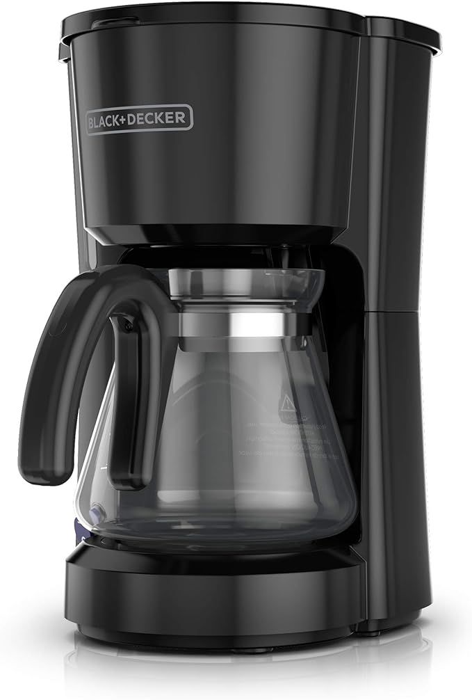 BLACK+DECKER CM0700B 5-Cup Coffee Maker, Compact Design | Amazon (US)