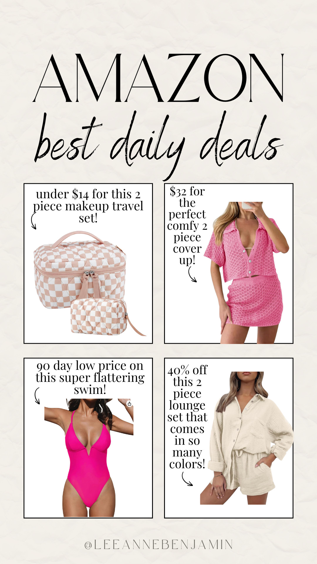 Best daily deals on Amazon today! 

 #LTKSaleAlert #LTKSwim #LTKTravel
