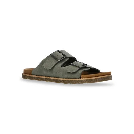 George Men s Two Buckle Slide Sandals | Walmart (US)