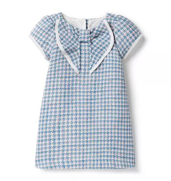 The Tweed Bow Collar Dress | Janie and Jack