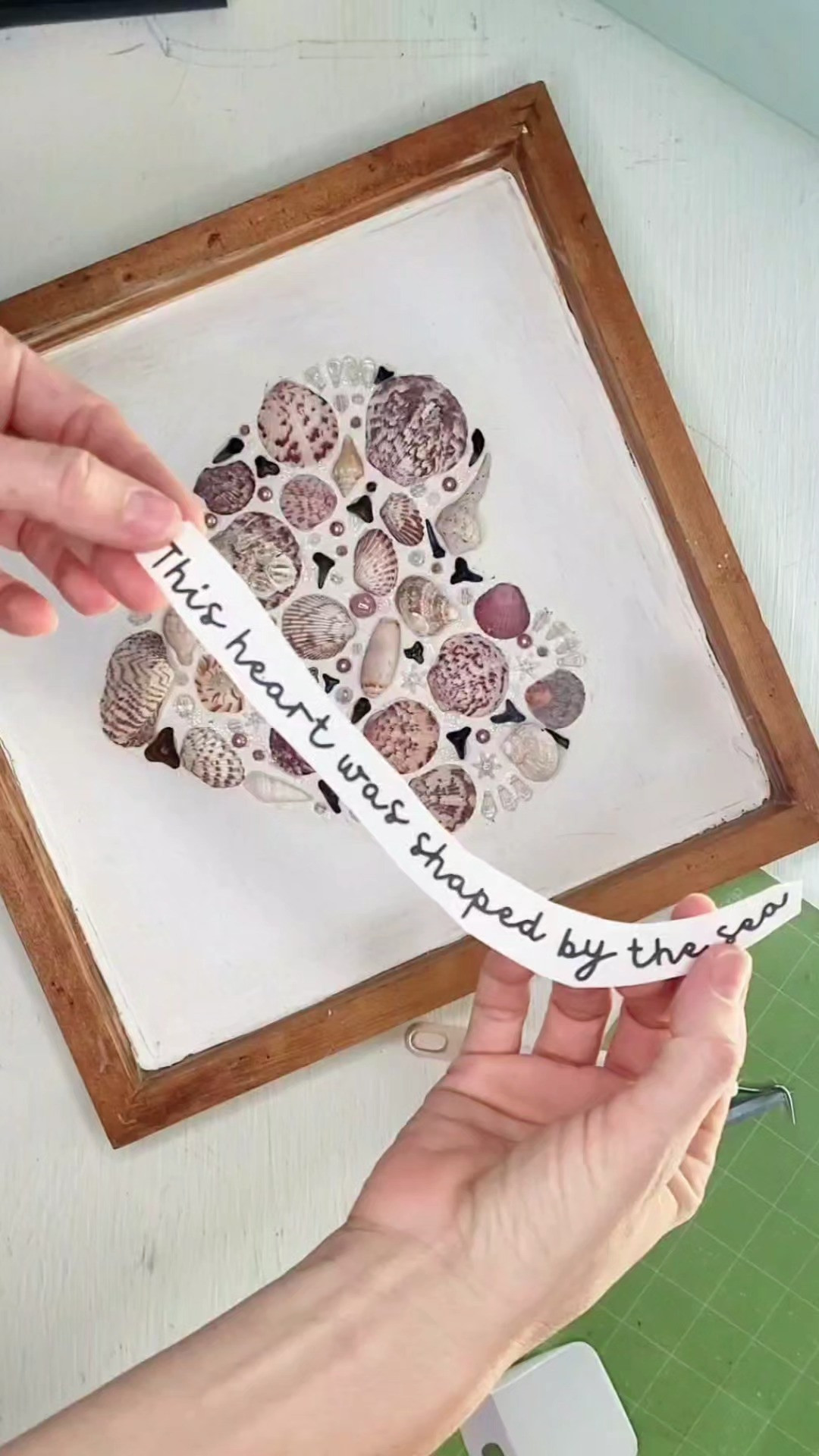 We collected seashells and shark teeth from beaches around Florida and turned them into a keepsake using a custom Cricut decal.

A simple decal can completely transform a project.

#cricut #beachdecor #shadowbox #cricutprojects #homedecor 

 #LTKHome