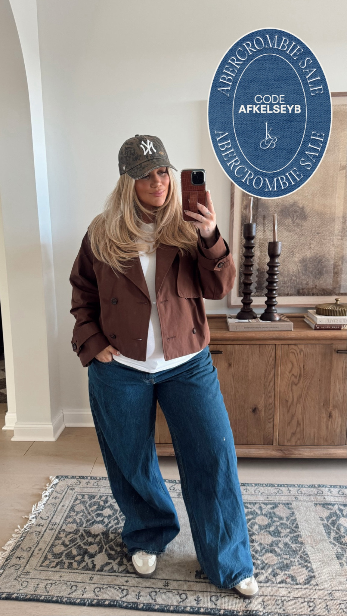 Abercrombie outfit on sale🤎 code AFKELSEYB

Jacket- XL
Tee- XL
Jeans- sized up to 34 

#LTKMidsize #LTKSaleAlert #LTKBump