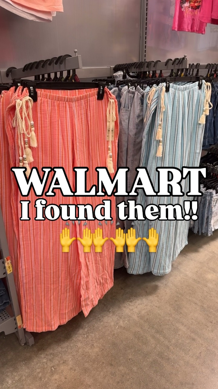 There’s no question why these beach pants are going viral!! Soft cotton gauze, lightweight & pockets 🙌😍

Walmart
Summer
Pants

#walmartpartner #walmartfinds #walmartfashion #summerstyle #lookforless