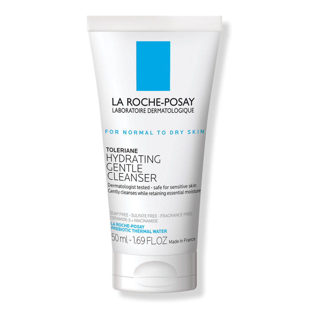 La Roche-Posay Toleriane Hydrating Gentle Face Cleanser for Dry Skin - 1.6 oz | Ulta
