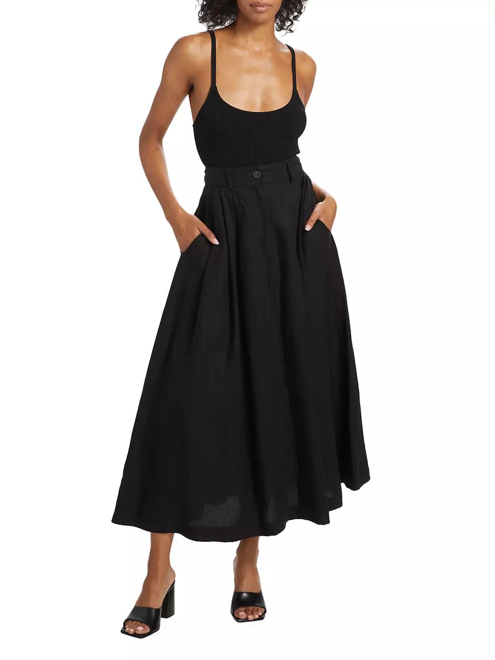 Tulay Pleated Maxi Skirt | Saks Fifth Avenue