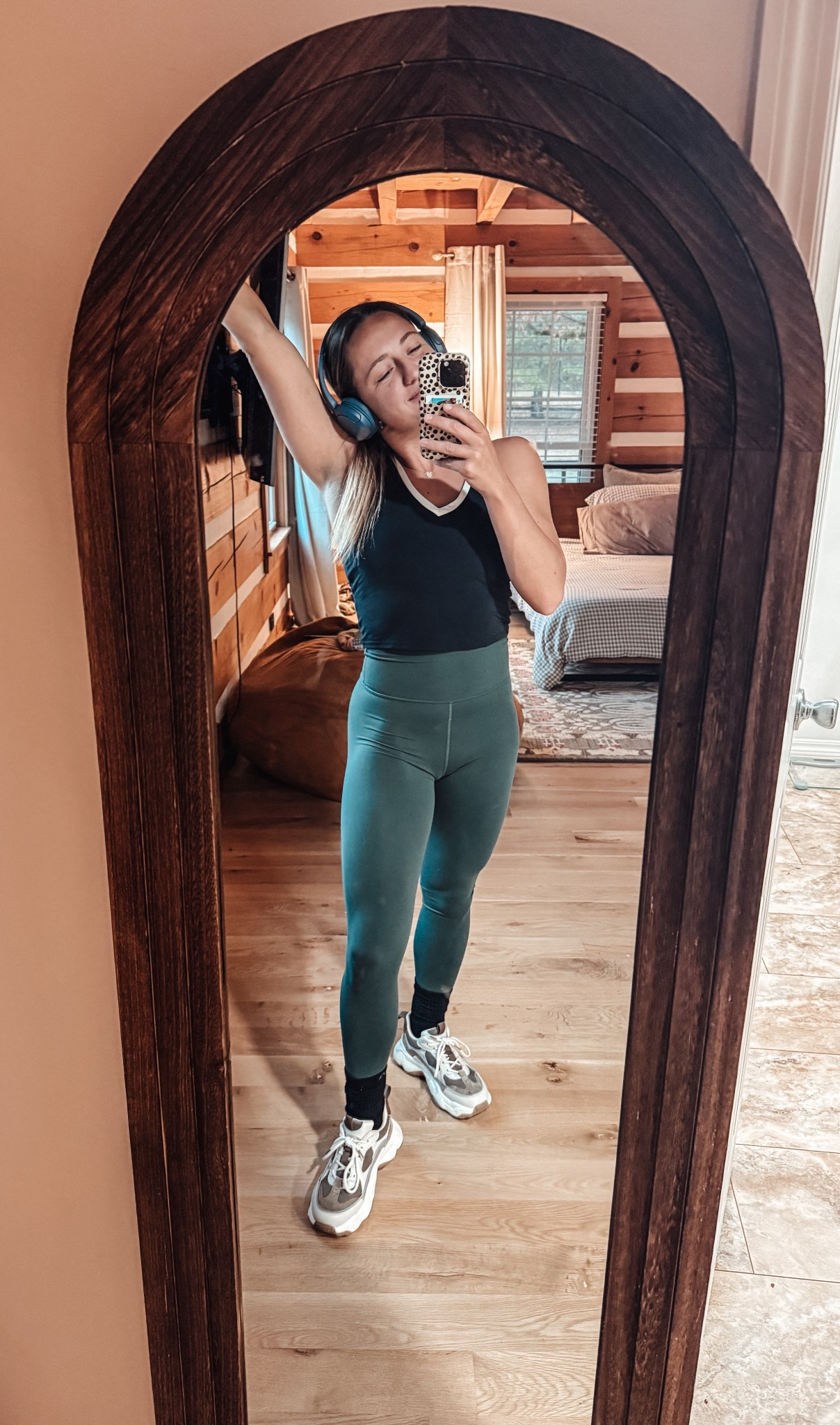 rainy day gym outfit! 

#LTKFindsUnder50 #LTKActive