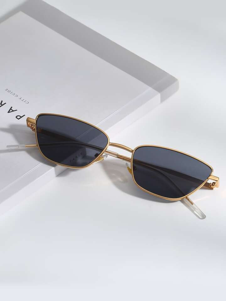 1pc Women Metal Frame Fashion Glasses | SHEIN