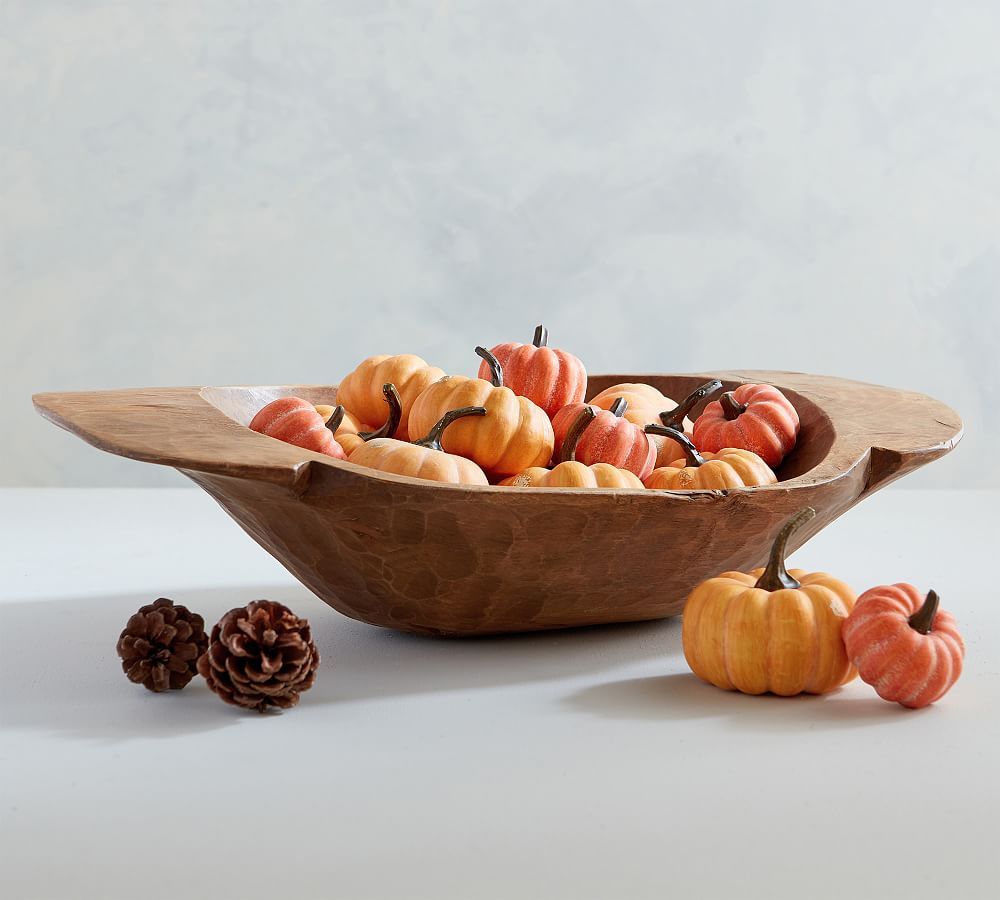 Handcrafted Faux Mini Pumpkins | Pottery Barn (US)