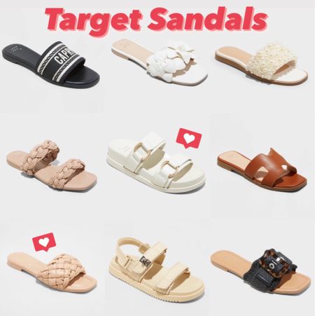 Sandals are 30% off this week!! 

#LTKshoecrush #LTKsalealert #LTKxTarget