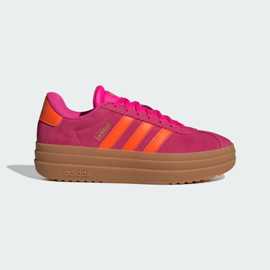 adidas VL Court Bold Shoes Shock Pink M 5.5 / W 6.5 Womens | adidas (US)