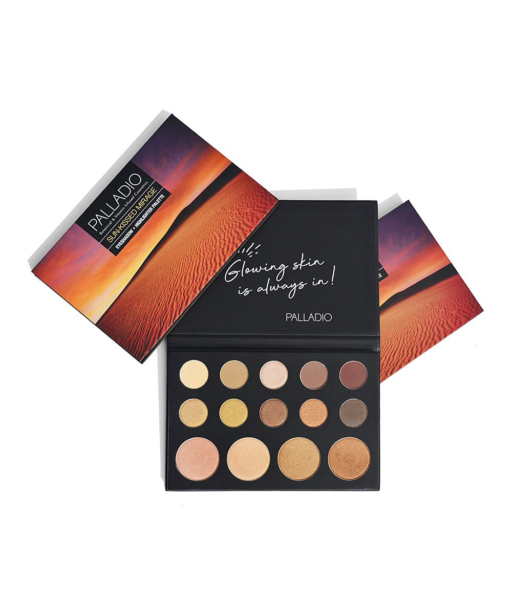 Palladio Women's Bronzer - Sun-Kissed Mirage Eyeshadow & Highlighter Palette | Zulily