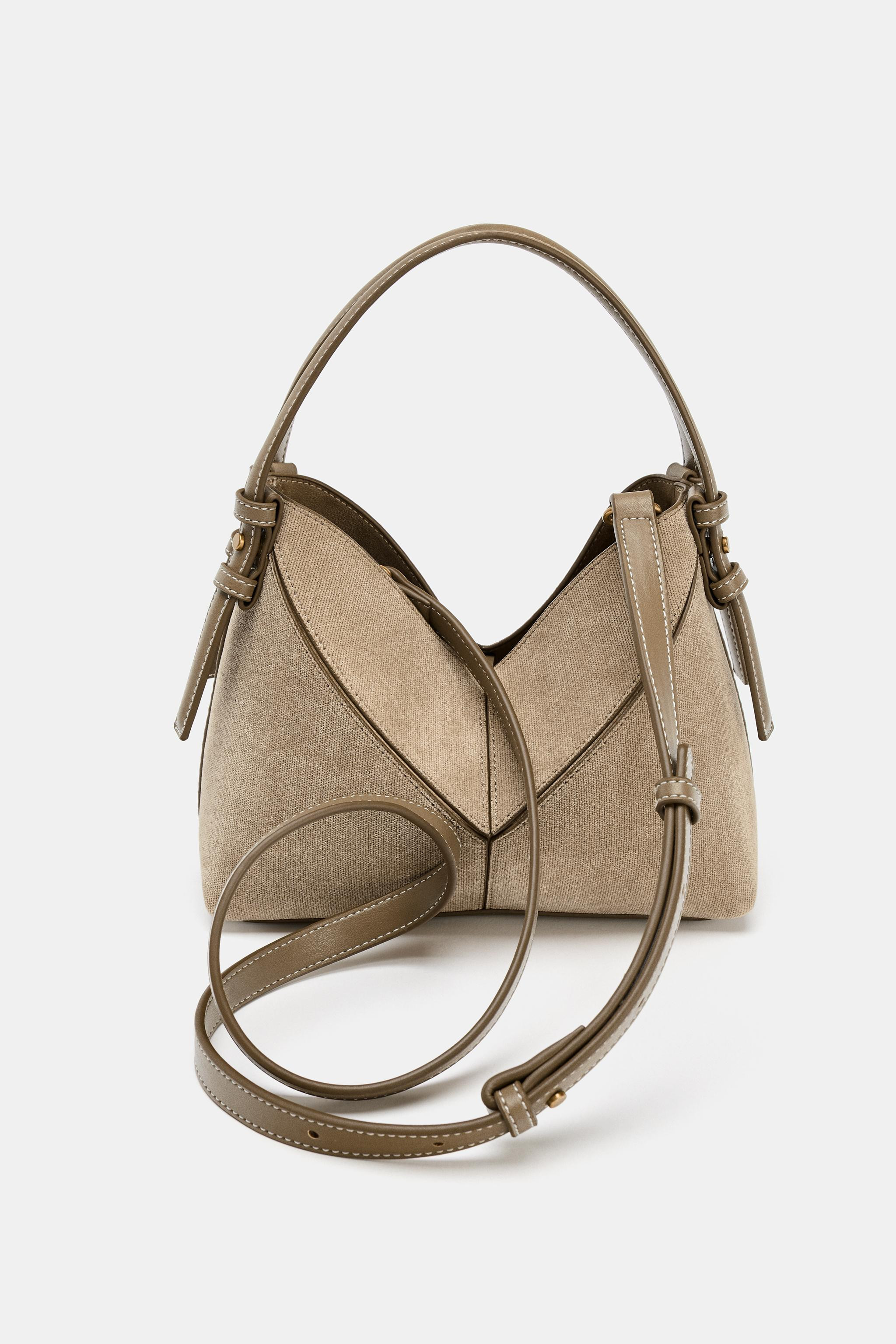 TOPSTITCH MINI SHOPPER | Zara US
