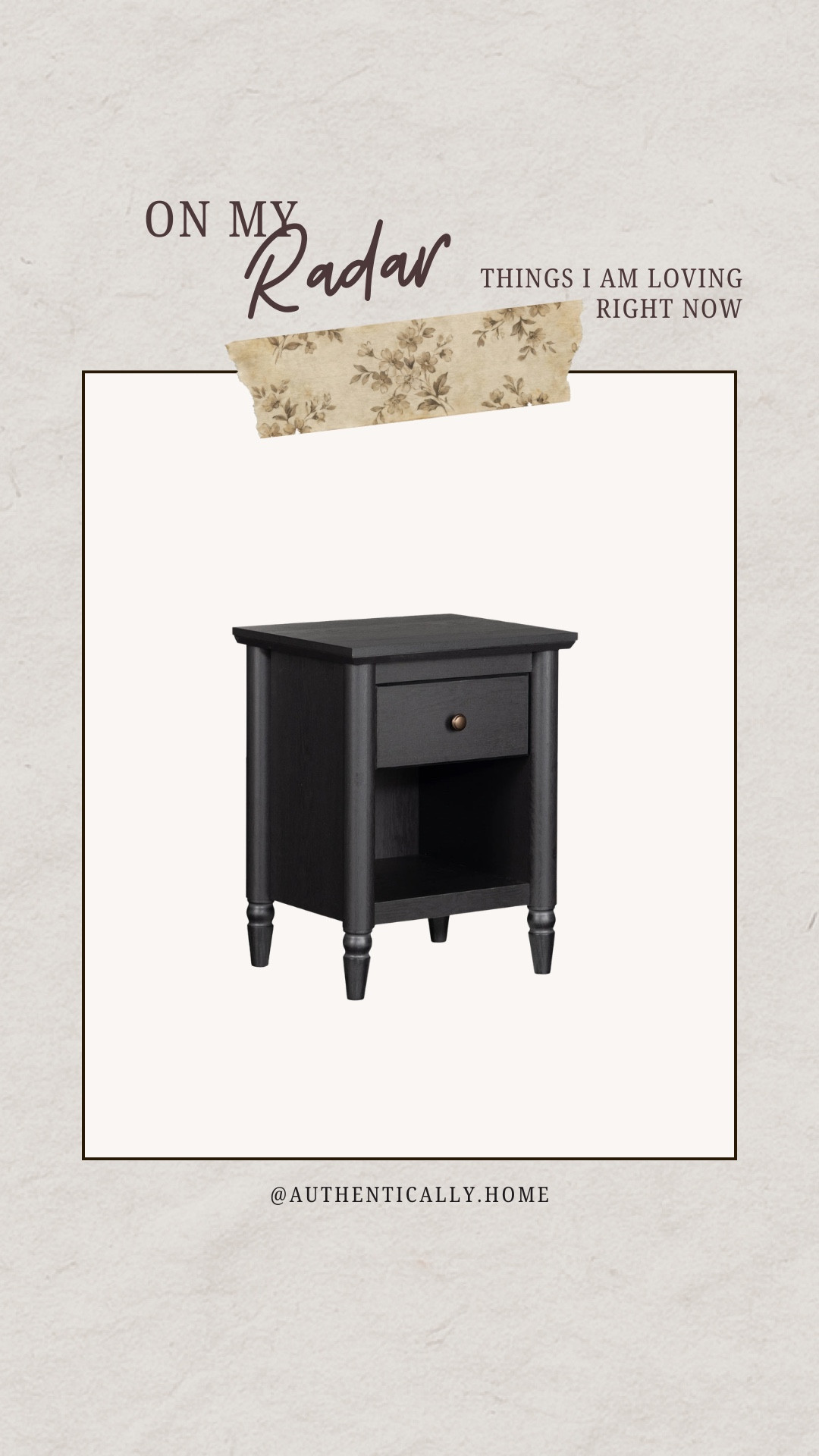 New item alert! This night stand is perfect for the small bedroom space! 

#LTKSaleAlert #LTKHome