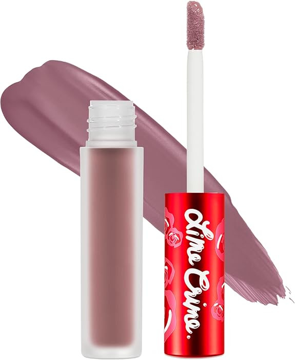 Lime Crime Velvetines Liquid Matte Lipstick, Vegan, Cashmere - Grey Beige - French Vanilla Scent ... | Amazon (US)