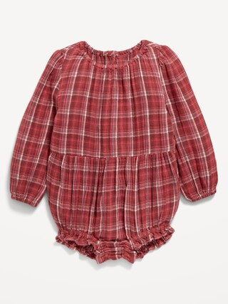 Long-Sleeve One-Piece Romper for Baby | Old Navy (CA)