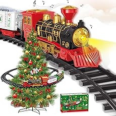 Home Accents Holiday 5523018 14.25" Christmas Tree Train | Amazon (US)