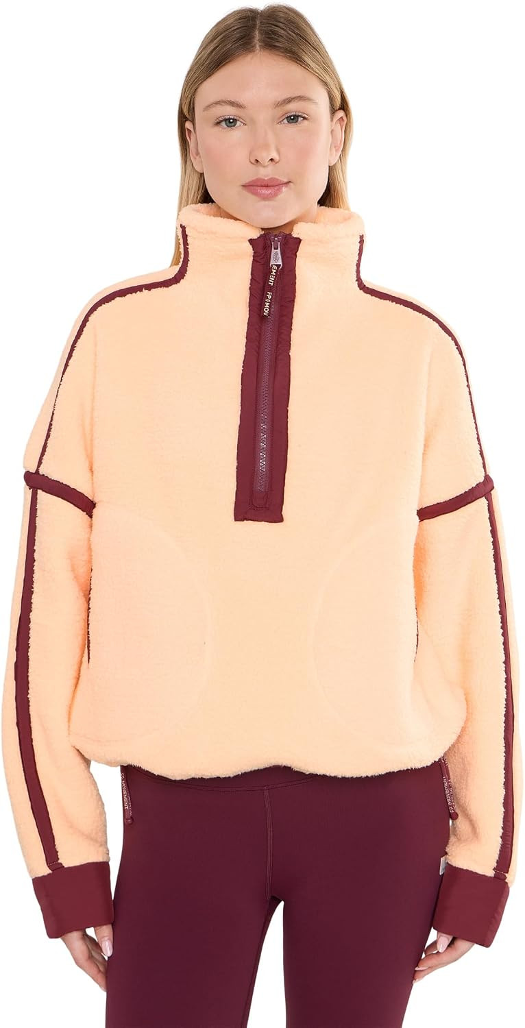 Free People Women's Mountain High Half-Zip Fleece | Amazon (US)