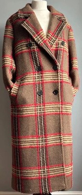 M&S Blogger COAT long wool tweed retro AUTOGRAPH UK 14 | eBay UK