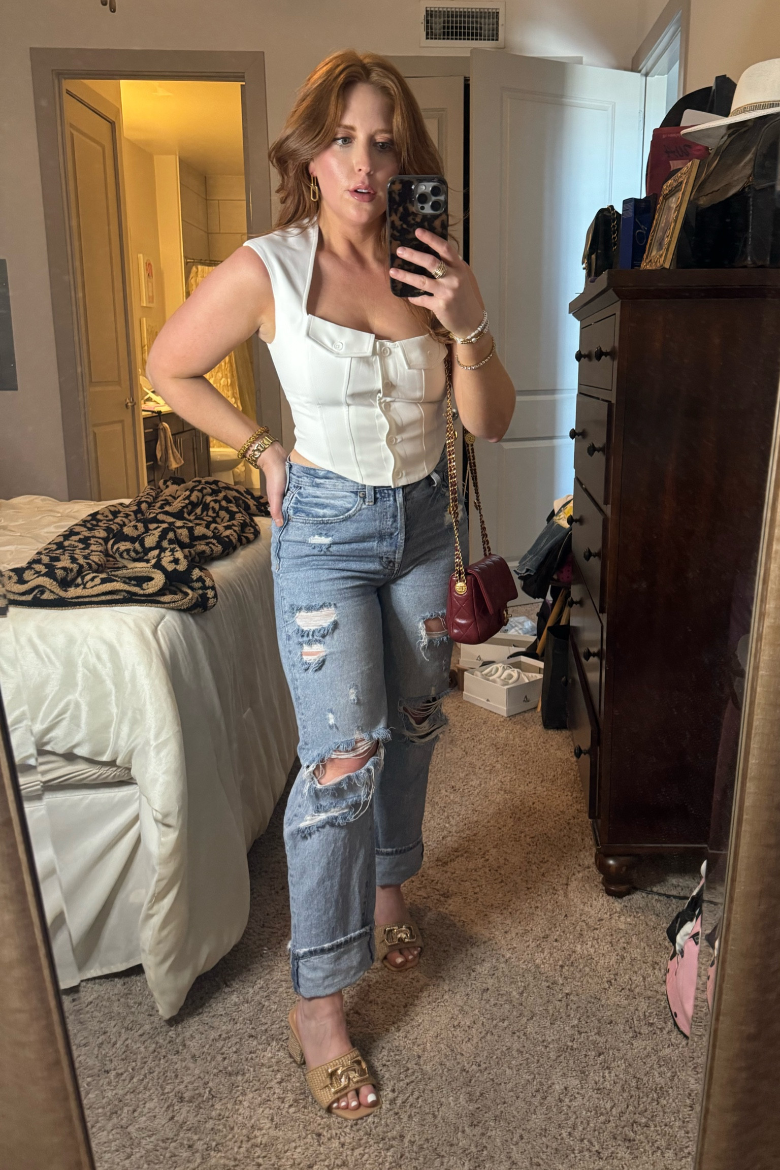 Top size down wearing a small. Pants tts. Shoes tts♥️

#LTKfindsunder50 #LTKsalealert #LTKfindsunder100