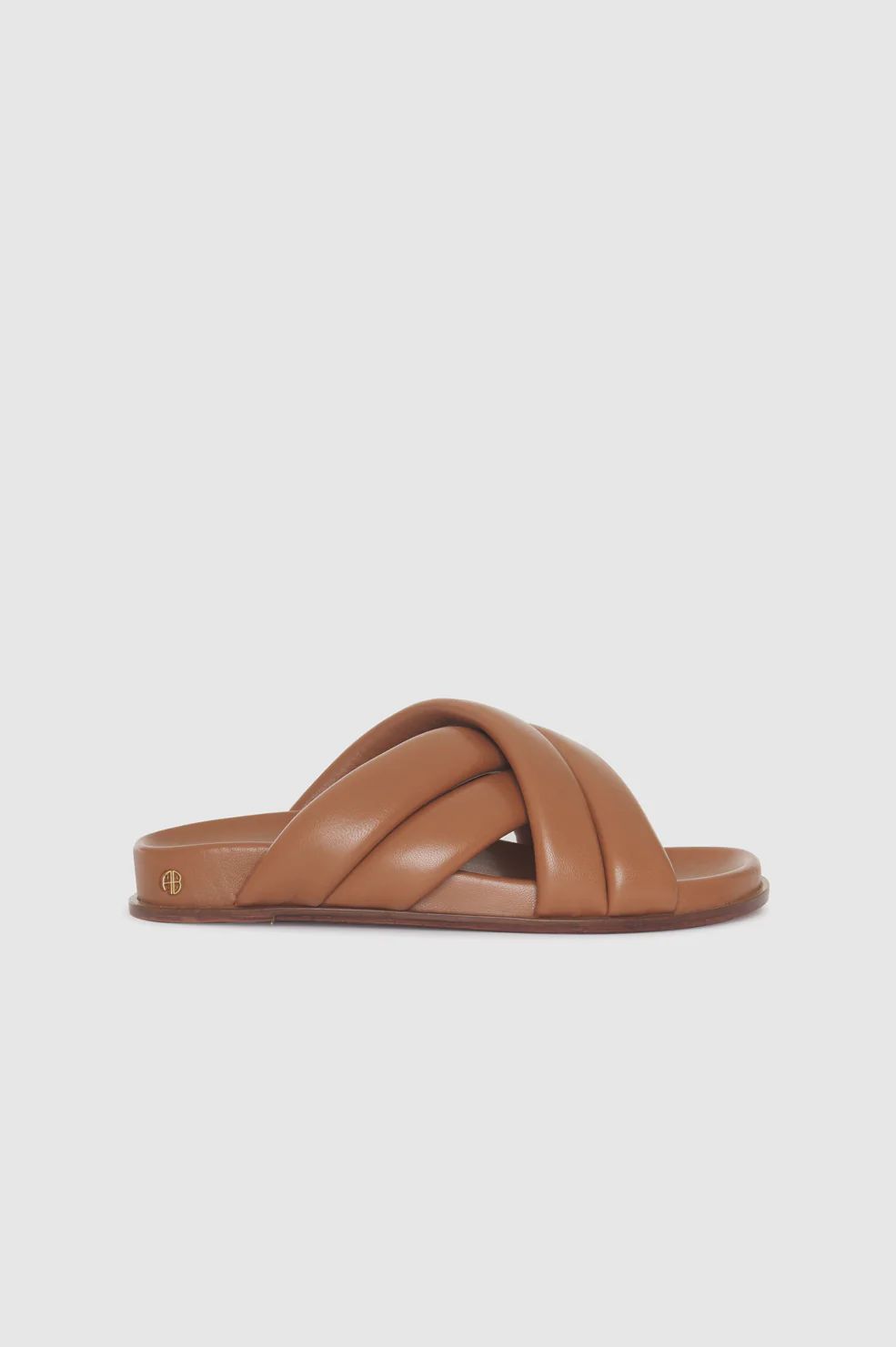 ANINE BING Lizzie Slides in Cognac | Anine Bing