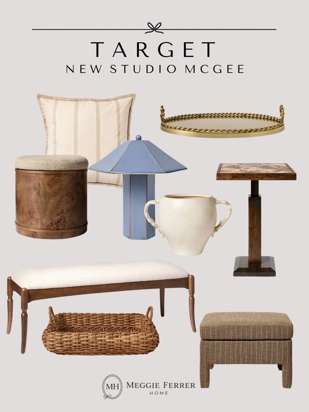 This new Studio McGee Target drop is giving cozy elevated fall vibes in the best way. 🍂

The woven basket, warm wood lamp, brass candlesticks, boucle stools, and soft neutral textiles all feel so curated and high-end. Honestly… Target has been SO good lately for designer-inspired home finds.

Saving basically everything from this collection. 🤎

#LTKmomlife #LTKHome #LTKSaleAlert
