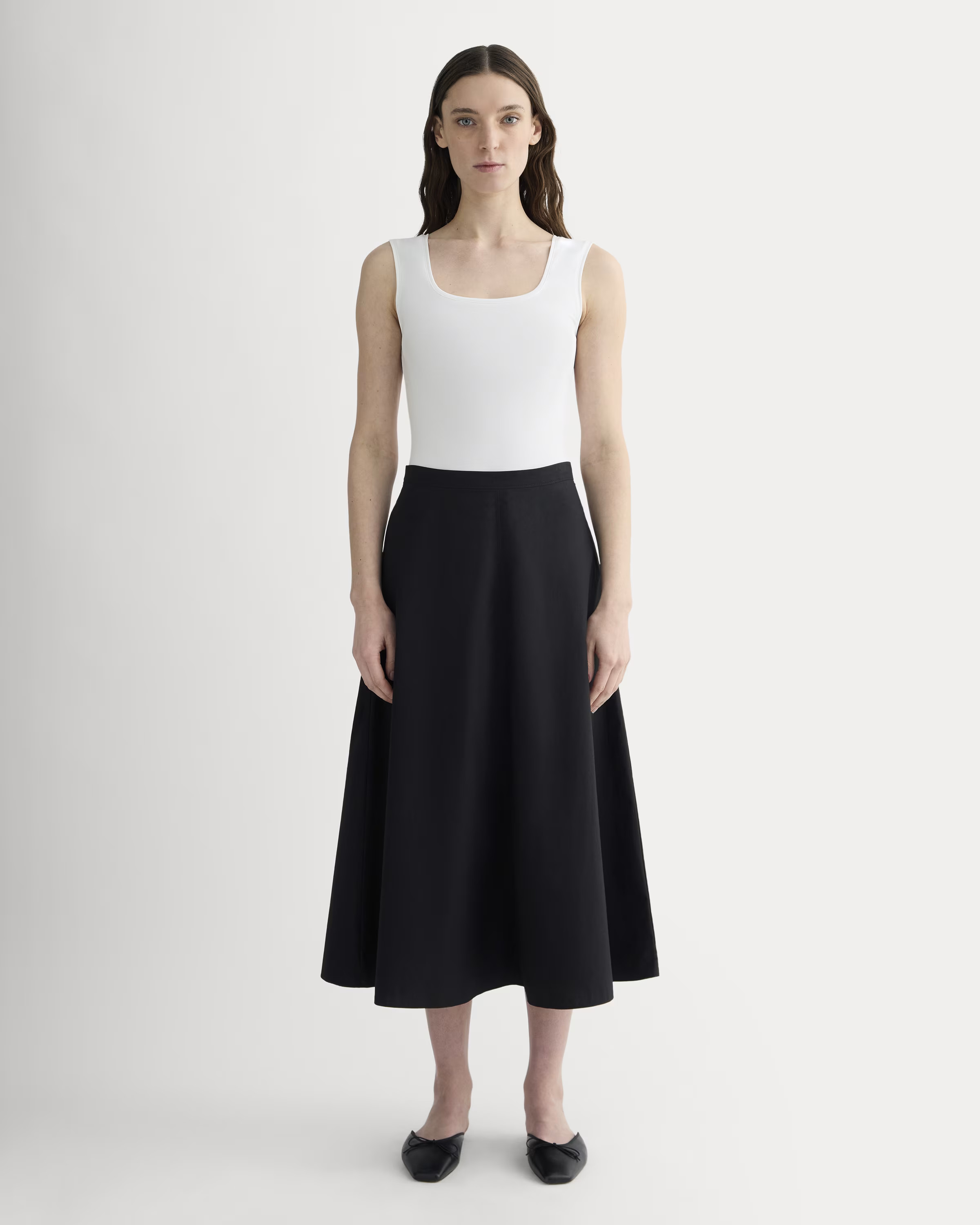 The Form Square-Neck Bodysuit | Everlane