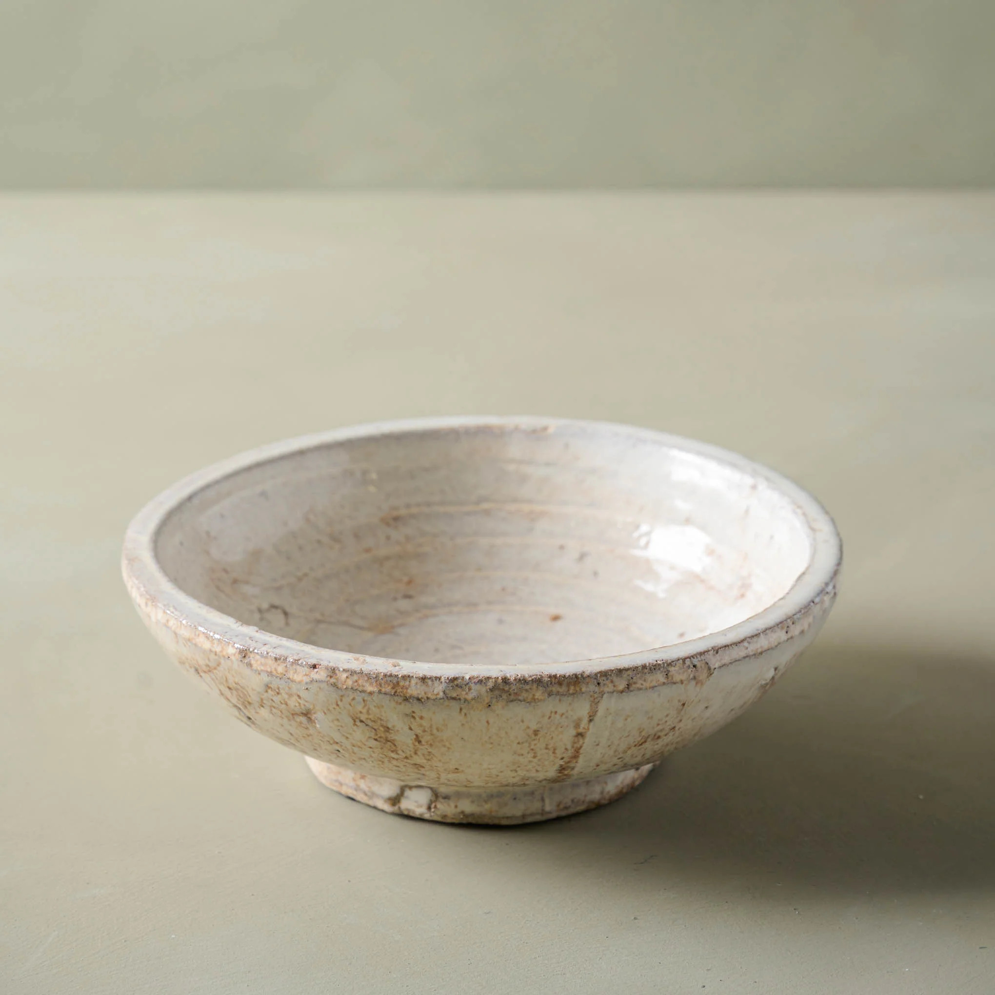 Rustic Cream Accent Bowl | Magnolia