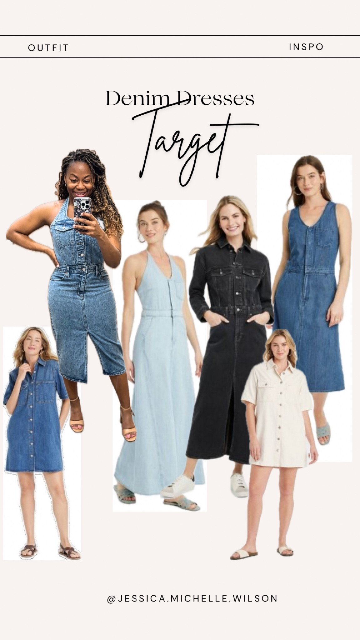Denim dresses at Target 🎯 

#LTKBacktoSchool #LTKWorkwear #LTKSaleAlert