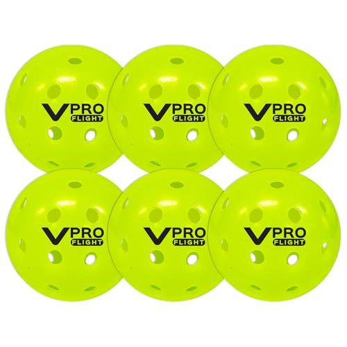 Vulcan | VPRO Flight Outdoor Pickleball | Official Ball of The PPA Tour & MLP | Hi-Vis Yellow | 6 Pack | Amazon (US)