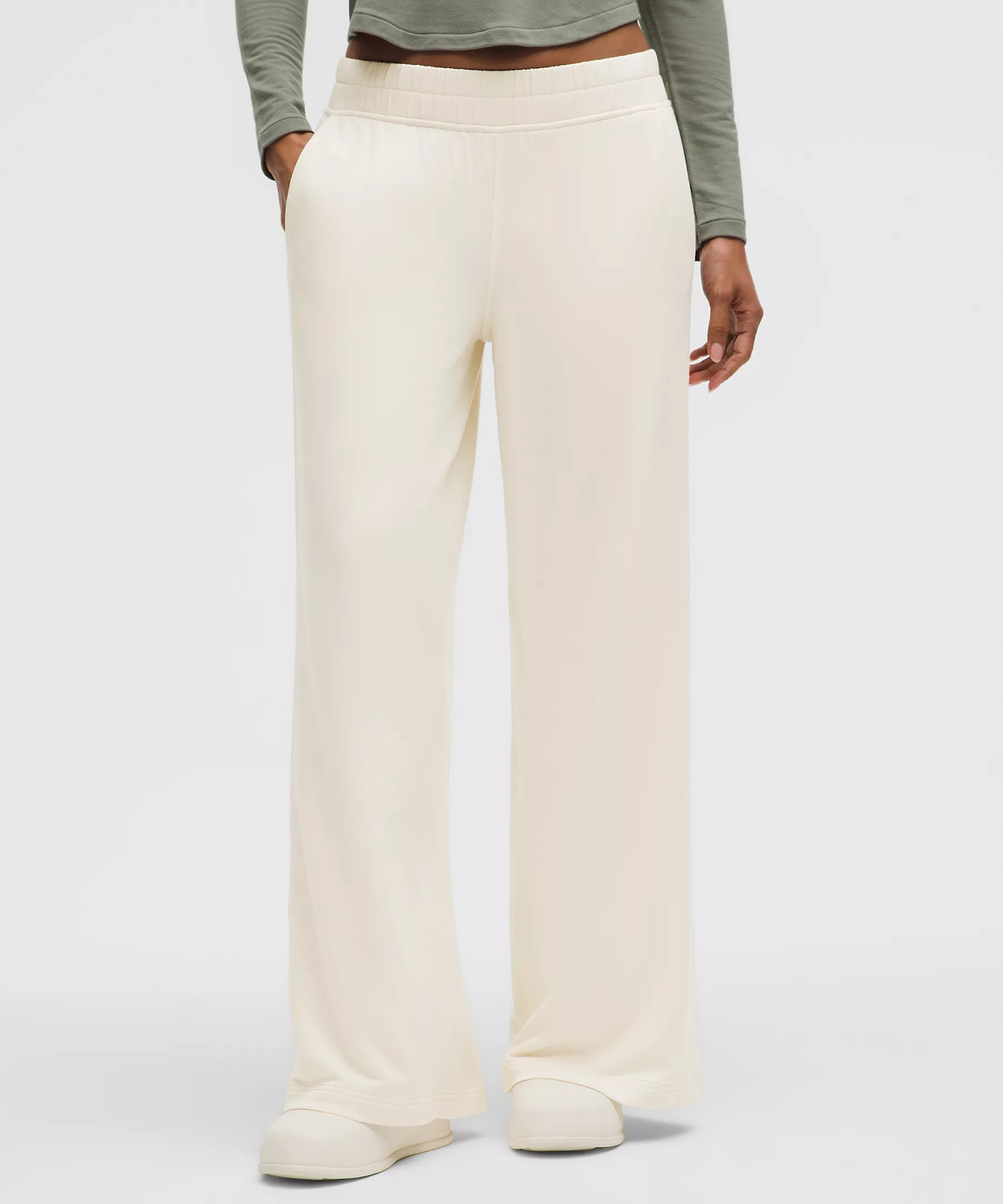 BeCalm Mid-Rise Wide-Leg Pant | Lululemon (US)