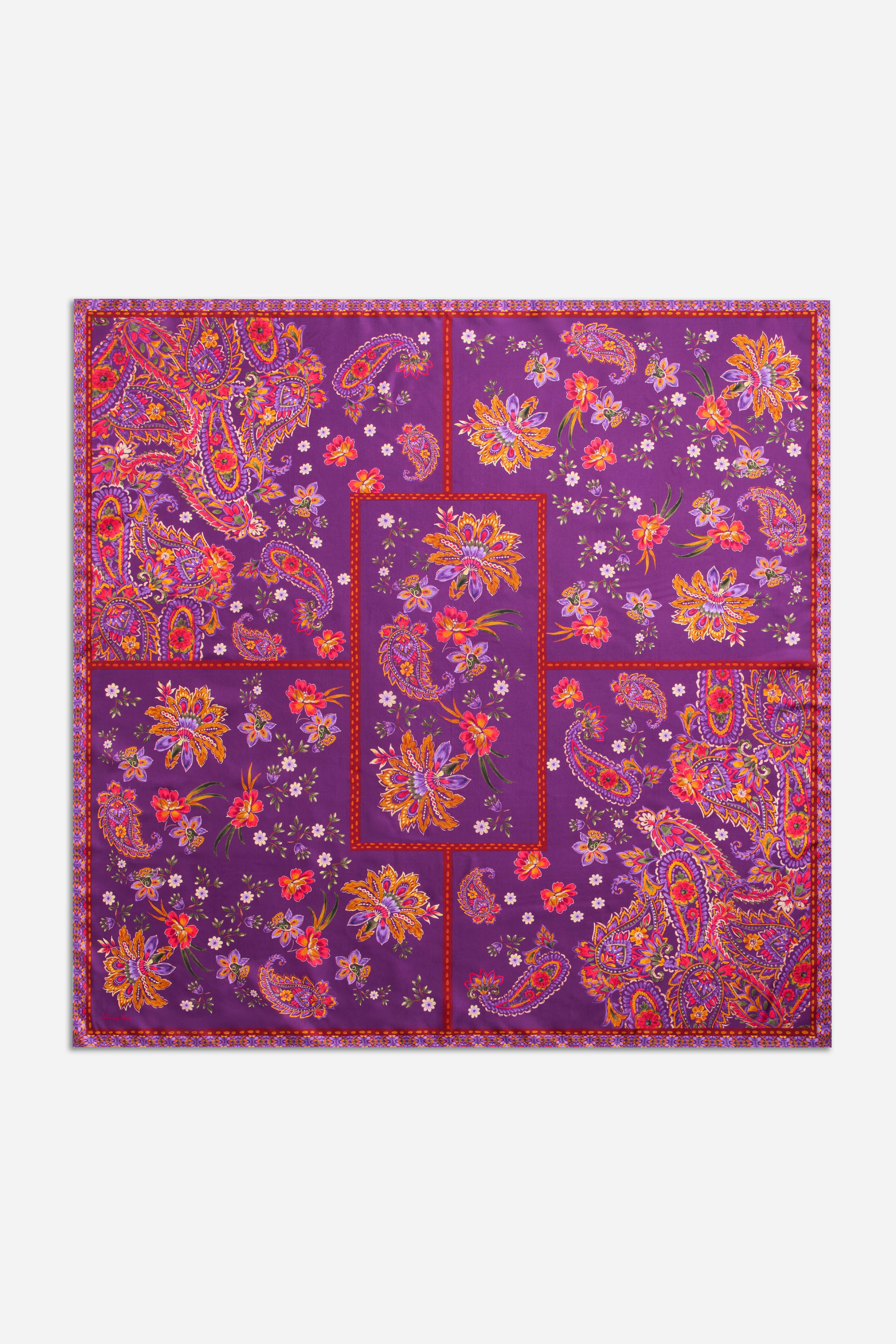 DOMITILA SILK TWILL SCARF
                                
                                    
 ... | Johnny Was