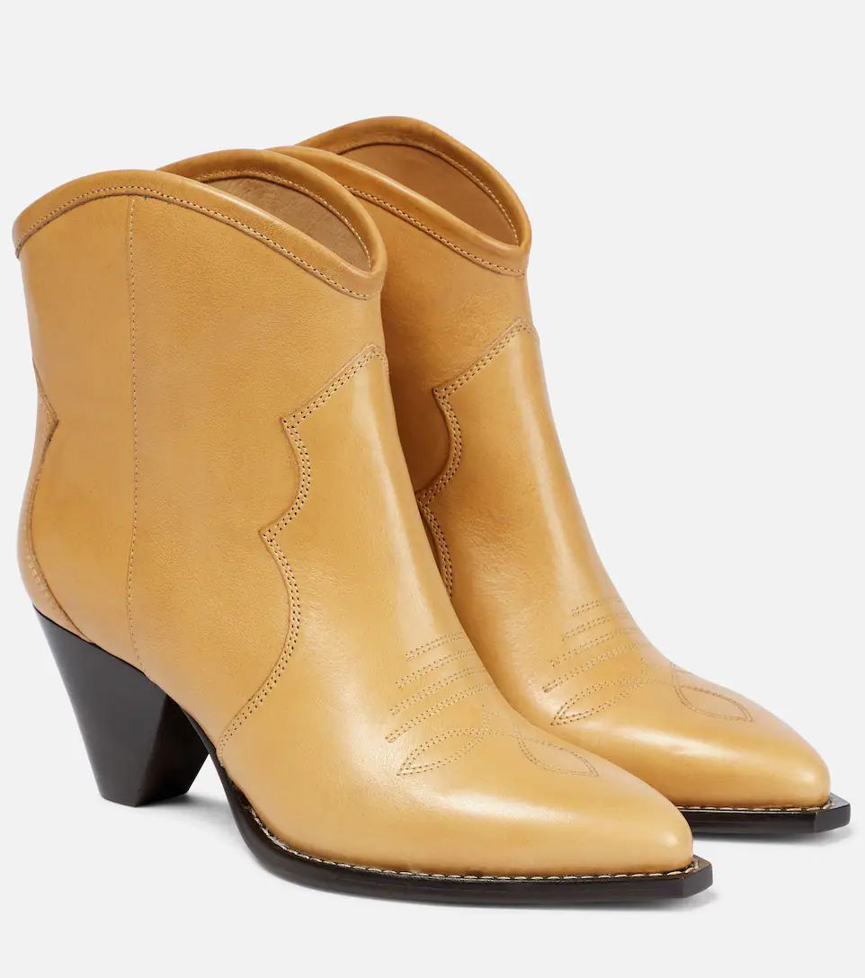 Darizo leather cowboy boots | Mytheresa (UK)