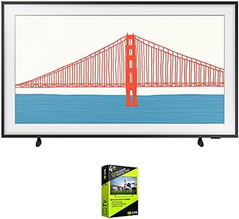 Samsung QN55LS03AAFXZA 55 Inch The Frame TV 2021 Bundle with Premium 1 Year Extended Protection Plan | Amazon (US)