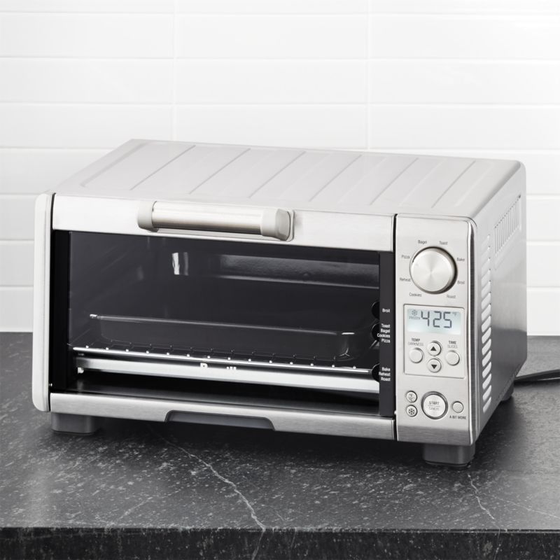 Breville The Mini Smart Oven Toaster Oven + Reviews | Crate & Barrel | Crate & Barrel