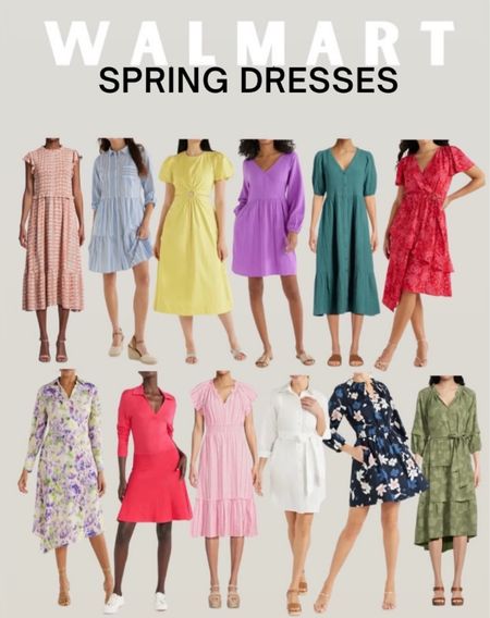 Walmart spring dresses 

#LTKstyletip #LTKfindsunder50 #LTKsalealert